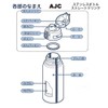 Peacock Replacement Parts Stainless Steel Bottle Straight Drink AJC Strainer