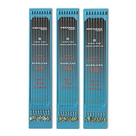 Drennan Hooks to Nylon Plate Length 6 inch Carp Bandit Size 16