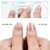 6 Pieces Glass Nail File with Case Professional Crystal Nail