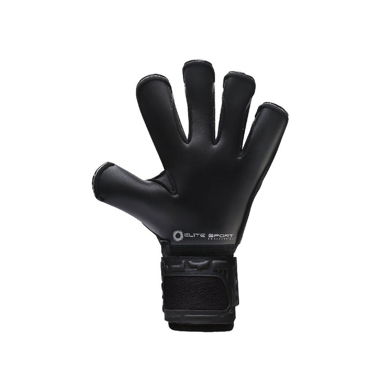 Elite Sports Black Solo Goalkeeping Gloves