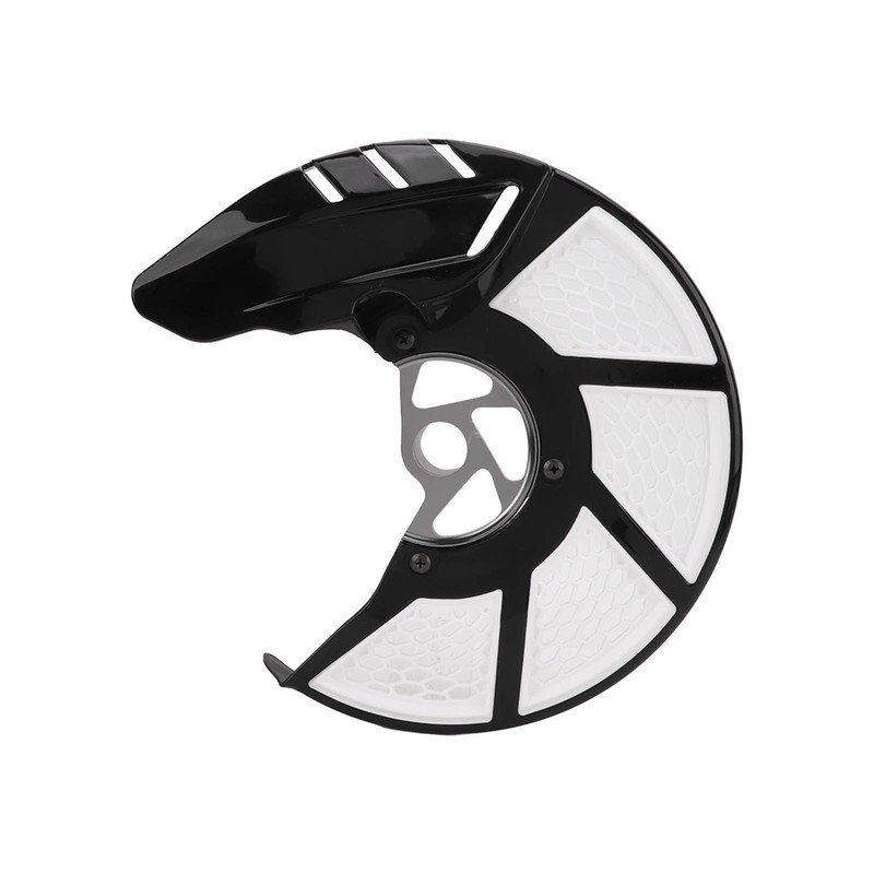 White Front Brake Disc Guard Cover Protector Motorcycle Accessories Replacement