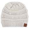 C.C Trendy Warm Chunky Soft Stretch Cable Knit Beanie Skully,
