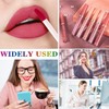 Allphv 2PCS Maquillaje de Lápiz Labial Líquido Mate, Pintalabios Permanente