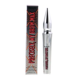Benefit Precisely My Brow Wax Full-Pigment Sculpting Brow Wax #3 Warm Light Brown, 0.17 Ounce