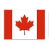 Flag of Canada Sticker Decal Notebook Car Laptop 5.5"x4" (Color)