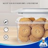 MR.SIGA 12 Pack Airtight Food Storage Container Set, BPA Free
