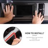 RAZPOY Navigation Panel Frame Cover for Bronco Accessories, Center Console