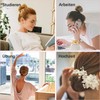 Cuscinetti per chignon piccoli e grandi, 6 pezzi