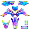 2008-2018 KLX 140 Space KADET Galaxy Senge Graphics Complete Kit