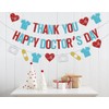 WFKLDF Thank You Happy National Doctors Day Banner, Doctors Appreciation