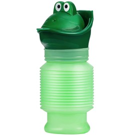 Lpluziyyds Scalable Emergency Urinal, 600ml Portable Toilet for Car, Portable Mini Outdoor Camping Travel Shrinkable Personal Mobile Toilet Potty Pee Bottle for Kids Adult