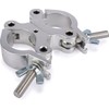 Riggatec Double Clamp Swivel Coupler Narrow Silver up to 200