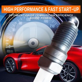 HiVehicle H501 - Bujías de iridio láser - Bujía de repuesto para automóviles, paquete de 8