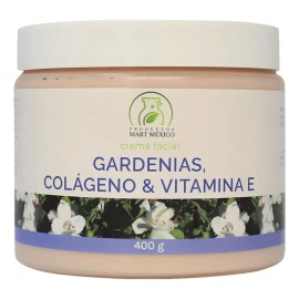 Productos Mart Mexico Crema Gardenias Colágeno Vitamina E Hidratante 400g