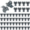 Dreyoo 50 Pcs Cabinet Restrictor Clips, 86 Degree Angle Restriction