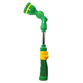 Miracle-Gro 17 in. Watering Wand – 6-Pattern Garden Hose Wand with Adjustable Spray Settings, Comfort Grip, and Extended Reach for Watering Hanging Baskets, Plants, and Garden Beds