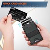AUTLEY Slim Card Holder, Minimalist Pop Up Wallet for Men,