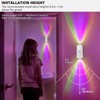Rechargeable Motion Sensor Light Indoor, Magnetic RGB Wall Sconces 2