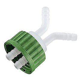 Screw for Bottle Cap (Soft Tube for GL45 for) 2 Ports Connection Tube Diameter 8 ~ 10 mm/1 – 7395 – 03