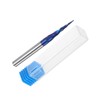 sourcing map Tapered Ball Nose End Mill CNC Router Bit,