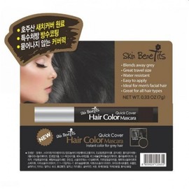 Skin Benefit Gray Hair Cover Hair Mascara Natural Black