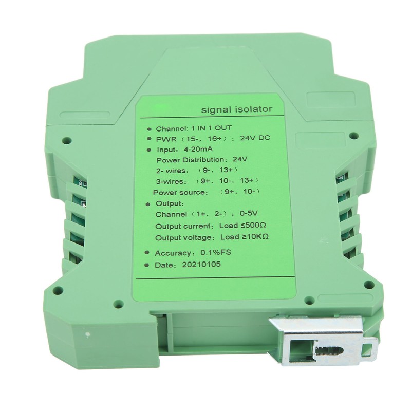 DC Current Signal Isolator 1 in 1 Out 4‑20mA PLC