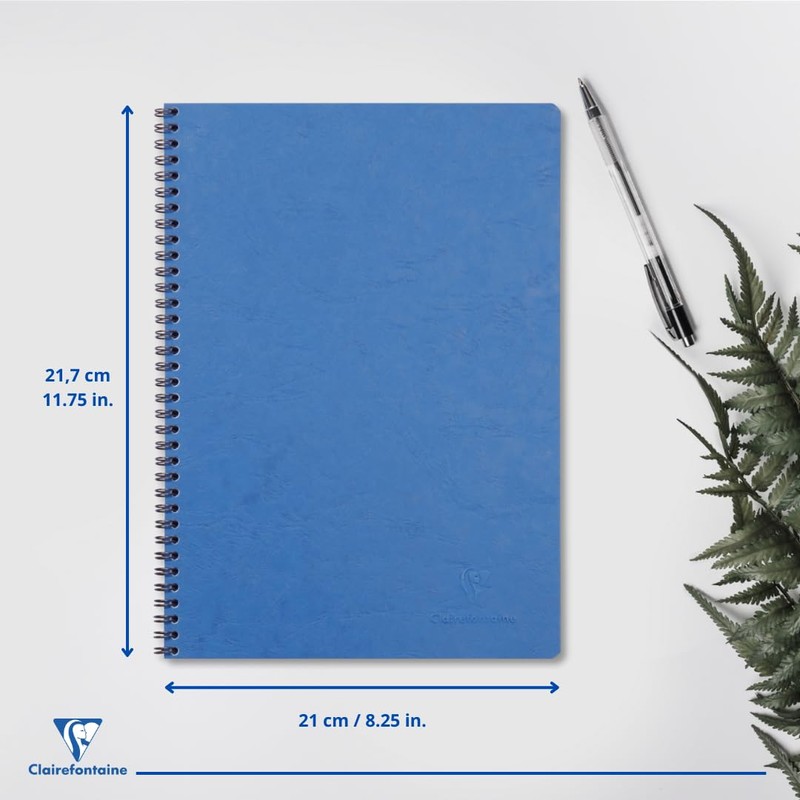 Clairefontaine 781454C - Age Bag spiral pad, 100 pages, A4,