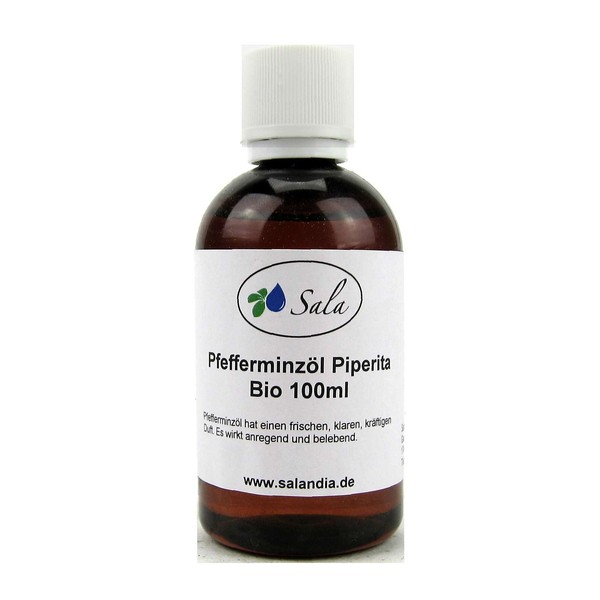 Sala Peppermint Oil Mentha Piperita Essential Oil Natural Pure Organic 100 ml PET