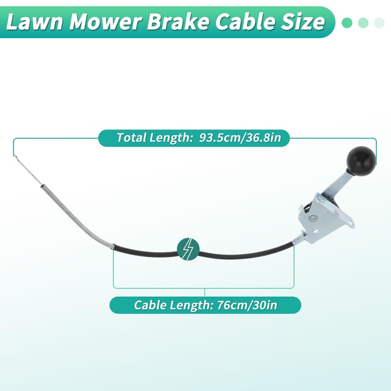 X AUTOHAUX No.946-04829A Throttle Cable for Craftsman for Cub Cadet