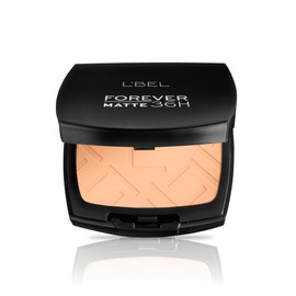 LBel Forever Matte Polvos Compactos 9g  Polvo Facial Matificante de Larga Duración 36H, Control de Brillo y Poros, Ideal para Piel Grasa (Champagne...