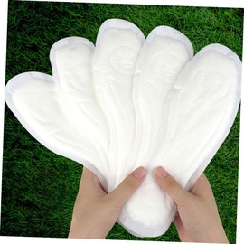 ORFOFE 10 Pairs Disposable Insoles Breathable Foot Care Cushions Soft Shockproof Shoe Pads for Comfort Sweat Absorption Non Slip Design Fit