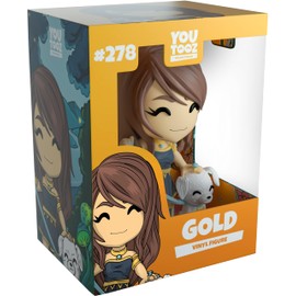 Youtooz Gold #278 5" inch Vinyl Figure, Collectible Krew Gold Figure by The Youtooz Collection