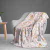 Pink Cat Blanket 50"x40" Cozy Fluffy Plush Blankets with Cats