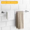 BESy Adjustable 15 to 26 Inch Single Bath Towel Bar