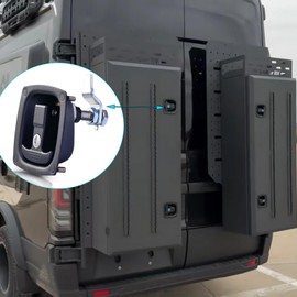 RV Toolbox Lock,Truck Tool Box Latch Replacement,T Handle Paddle Locks Locking for RVs Motorhome Caravan Camping Trailer Truck Yacht Toolbox Latch Cabinet Lock 1 Pack