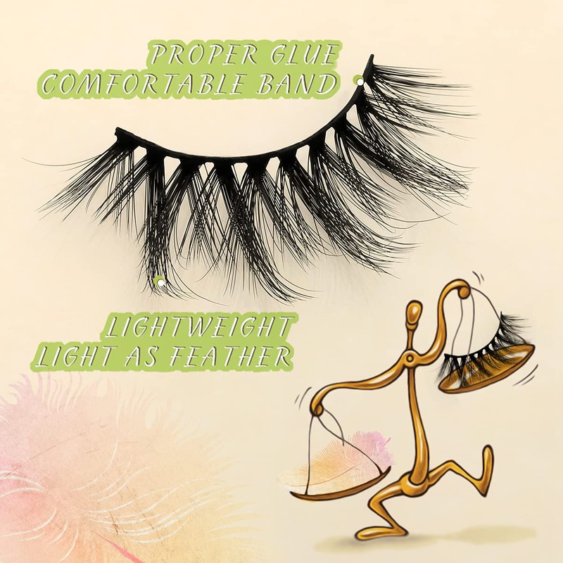 FARRED Wholesale Faux Mink Lashes Bulk 50 Boxes 10 Styles