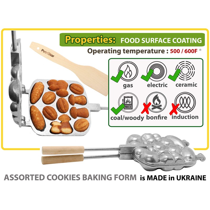 11 Cookie Assorted cookies without filling Aluminum Marker Cookies Pastry