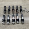 GEARZAAR 10x Stainless Steel Wheel Tire Valve Stems Hight Pressure