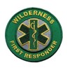 Wilderness First Responder Patch (3") Embroidered Velcro Badge Emblem for