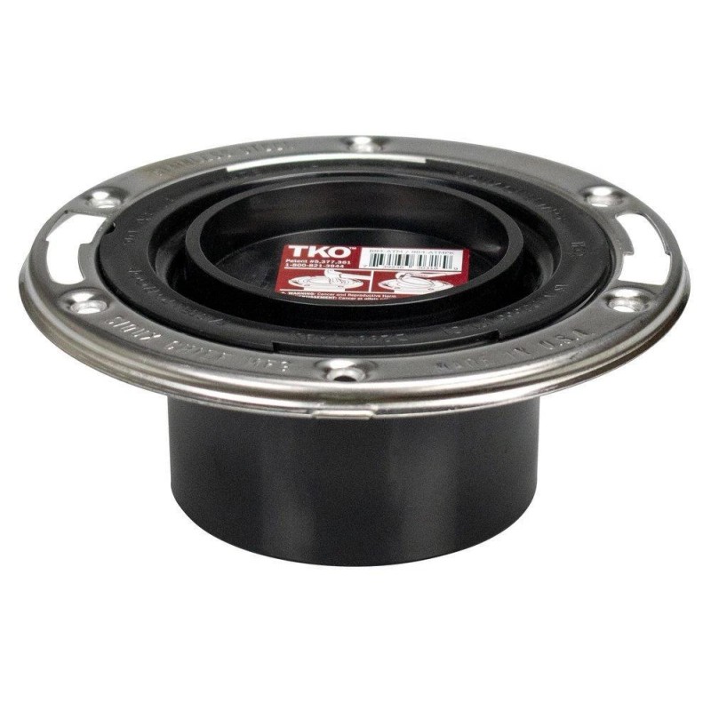 Sioux Chief 884-ATM TKO Closet Flange with Stainless Steel Ring