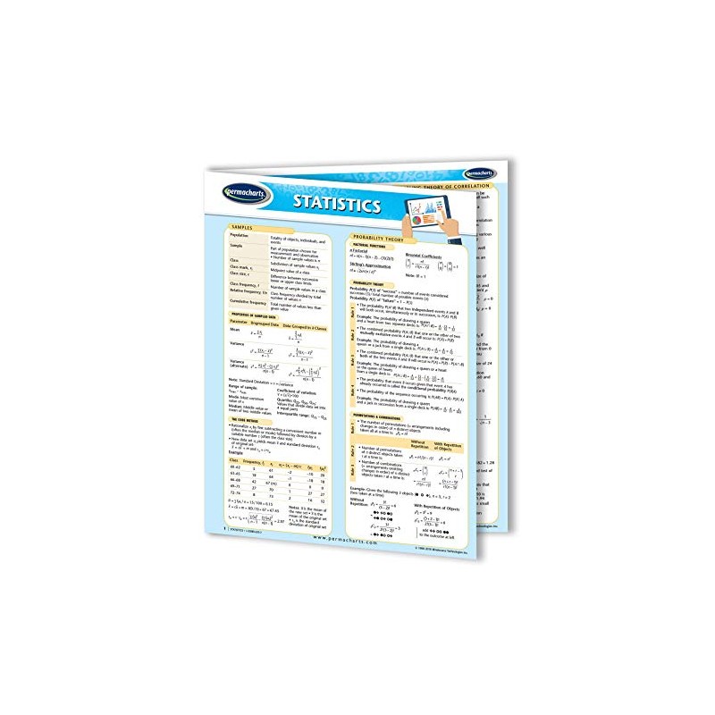 Statistics Guide - Quick Reference Guide by Permacharts