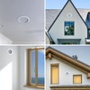 Soffit Vents 4 Inch, Hon&Guan Soffit Exhaust Vent Exterior Round
