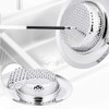 QYHOO 2 PCS Kitchen Sink Strainer Stainless Steel, 4.5 inch