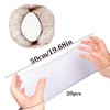Bun Nets,20pcs Invisible Hair Nets Hair Nets for Buns Bun