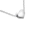 Love Heart Necklace 925 Sterling Silver Tiny and Discreet