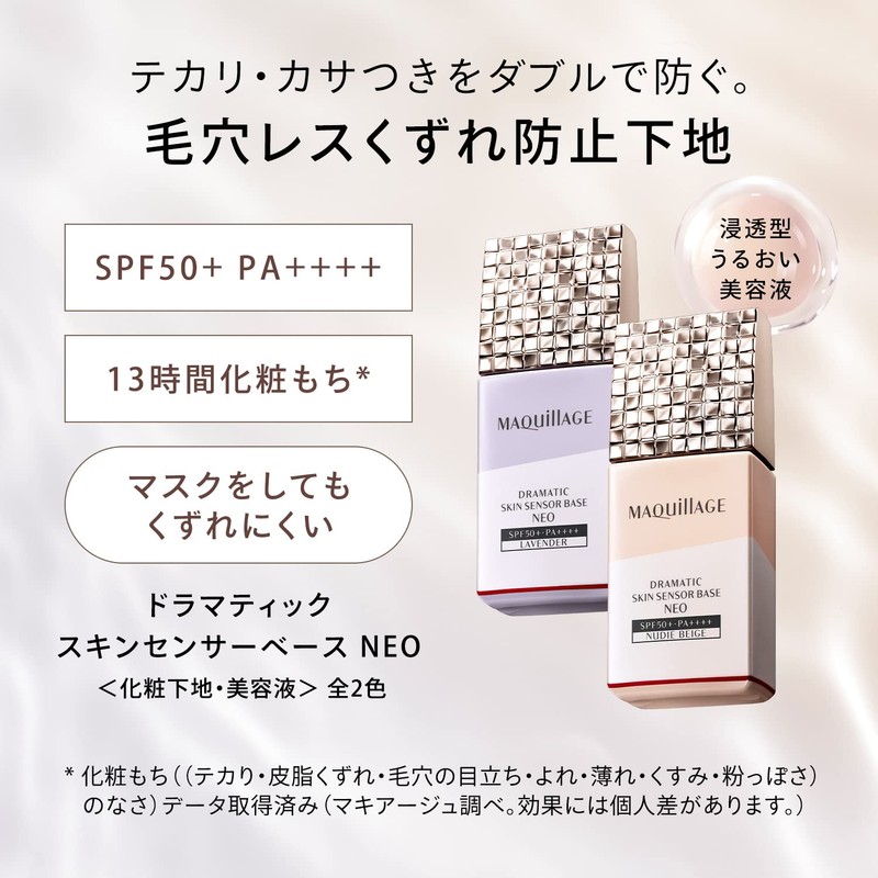 Makiage Dramatic Skin Sensor Base NEO Mini Size, Nude Beige,