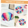 SAFIGLE Elegant Double Layer Bath Cap Set Reusable Stretchy Band