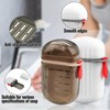 wonkeken Travel Soap Box Set 2-Pcs Soap Box with Drainage