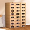 Fyszp 10PCS Shoe Storage Box set - Stackable, space-saving sneakers