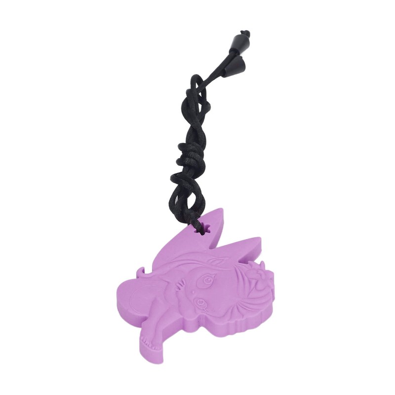 5Pcs Chew Necklace Food Grade Silicone Chewing Pendant for Toddlers